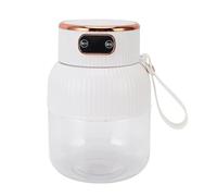 Fabater Juicer Portable avec une Grande capacité Battante électrique Rechargeable pour les Réunions de Famille 600 Ml (WHITE)