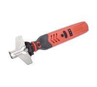 Fabater Kit d'affûtage de Tronçonneuse sans Fil DC3.6V, Affûteur de Scie à Main pour Lames de Tronçonneuse, Ensemble d'outils 'affûtage de Rouge avec Batterie Li-ION, Outil 'affûtage Universel