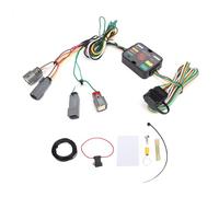 Fabater Kit de Faisceau de Câbles de Remorque à 4 Voies pour Bronco Sport 2021-2025, 56462, 118836, Convertisseur de Recâblage D'attelage de Remorquage, Câblage du Feu Arrière