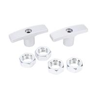 Fabater Kit de Poignée de Vanne de Vidange pour Camping-car, Remplacement fileté Efficace pour L'entretien, Installation Facile pour les Amateurs de Camping-car, Gris Métal