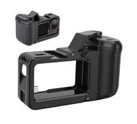 Fabater Kit de Poignée, Fonction 3 en 1 avec Batterie 4000 MAh pour Action 5 Pro 4 3, Conception Ergonomique, Installation Rapide, Cage D'extension, Banque d'alimentation, Cage de