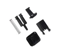 Fabater Kit de Réparation de Loquet de Volet de Carburant Répare Efficacement le Loquet de Porte de Remplissage de Carburant pour Land Fit pour Rover LR3 2005-2009, Matériau ABS Couleur Noire