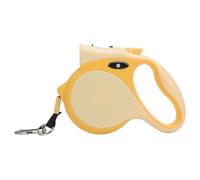 Fabater Laisse Rétractable pour Chien de qualité Supérieure, Rétraction Automatique avec Lampe de Poche pour Chiens de Petite et Moyenne Taille, Longueur Réglable pour la Promenade en Extérieur,