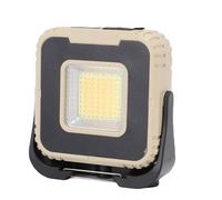 Fabater Lampe de Travail LED Rechargeable, Lampes de Travail Magnétiques avec Support et Trou de Vis 1/4", Projecteurs COB pour Alimentation électrique, Chantier, Urgence, Camping (GRAY)