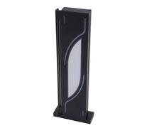 Fabater Le Support GPU RVB Réglable Supporte une Base Verticale Magnétique Anti-sagou avec une Synchronisation de la Lumière Divine pour les Joueurs en Alliage en Aluminium (BLACK)