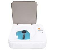 Fabater Lecteur CD Bluetooth Rétro Double Haut-Parleur avec Télécommande et AUX pour Les Mélomanes