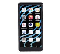Fabater Lecteur MP3 64 Go avec Bluetooth WiFi pour Streaming de Musique et Vidéos en Déplacement pour Adolescents Noir Écran Tactile 4,99"