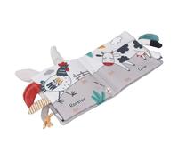 Fabater Livre en Tissu pour Bébé, Motif Exquis, Livre pour Bébées Infroissables, Résistants aux Déchirures vers les Voyages de Bébé (Type 3)