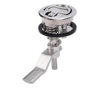 Fabater Loquet à Came pour Bateau, 1 pièce, en Acier Inoxydable 316 Marin, verrou de Trappe de Plancher pour Bateau, poignée de Levage affleurante,quincaillerie de Pont pour navires