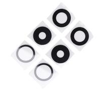 Fabater Lot de 2 Verres de Rechange pour Objectif de Caméra Arrière pour IOS 14 Pro avec Adhésif pré-installé pour une Installation Facile, Comprend des Outils de Réparation et un Manuel (français Non