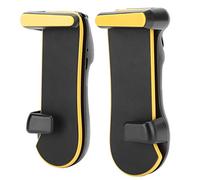 Fabater Manette de Jeu, Opération à Quatre Doigts, Prise de Vue Continue 8 16 24 32 Coups par Seconde, Conception Télescopique à Ressort avec Protection Plein écran pour Tablettes et IOS (YELLOW)