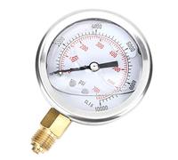 Fabater Manomètre Radial 700bar Acier Inoxydable pour Maison | Cadran de lecture précis, installation facile, raccord en laiton robuste, outil de machinerie industrielle, construction