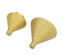 Fabater Mèche à Chanfrein biseauté Brasée au Diamant pour élargissement de Perçage de Quartz de Carrelage en Marbre, Embout Conique Adaptateur M10 pour Professionnels, 38 Mm 50 Mm