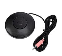 Fabater Microphone D'ordinateur Haute sensibilité 3,5 Mm, Omnidirectionnel élégant pour Diffuser des Appels VoIP et des Réunions Professionnelles