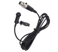Fabater Microphone Lavalier, Microphone Cravate Capacitif Unidirectionnel Clip Filaire sur Micros Lav Micro Revers pour Conférence sur Scène Interview Performance Vivante, Plug & Play