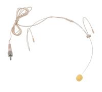 Fabater Microphone pour Casque, Son Clair Haute sensibilité, Oreillette, Double sur l'oreille, Casque avec Prise 3,5 Mm pour la Diffusion de Performances sur Scène, Les Conférences, Le Chant