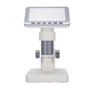 Fabater Microscope électronique Portable avec écran de 4,5 Pouces et Lumières LED de 12 MP 8 pour Une visibilité Claire. Utilisez Une élargissement Numérique Durable pour des Scènes Multiples (Grey)