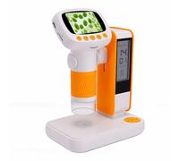 Fabater Microscope Portable pour Enfants 1000X avec écran Couleur, Compatible USB pour L'apprentissage et L'exploration en Plein Air