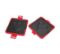 Fabater Microwavable Non-Stick-Toaster pour Waffles Breakfast Fabricant Mühelos Nettoyage pour les Repas Rapides Partout, Matériau Sûr pour la Cuisine pour la Cuisine sûre. Conception Compacte Qui