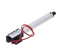 Fabater Mini Actionneur Linéaire électrique, 100 Mm Strime 12V Protection de Court-circuit à Faible Bruit Micro Actionneur Linéaire pour Tables de Levage, (Course 100mm-4mm/s-150N)