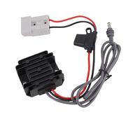 Fabater Mini Adaptateur 12 V, Mini Alimentation Satellite 12 V jusqu'à 30 3,5 A, Convertisseur de Câble d'alimentation Satellite avec Port DC étanche pour Camping-Car, Marine