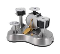 Fabater Mini Batterie avec Base Robuste Alimentée par Batterie, Détails Riches, Ensemble de à Doigts pour Enfants, Décoration de Bureau, Kit de Miniature Portable