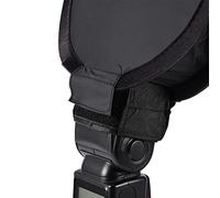 Fabater Mini Boîte à Lumière Portable pour Flash, Diffuseur Rond de 30/40 Cm, Lumière Douce avec Sangle Réglable, Pliable pour Photographie de Studio et de Portrait (30cm)
