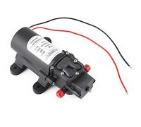 Fabater Mini Pompe à Eau électrique 24 V 60 W, Débit de 5 L/M, Micro Pompe à Membrane, Aspiration de 1,5 M pour Pulvérisateur, Machine de Remplissage, Humidificateur, Performances Stables, Longue