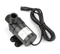 Fabater Mini Pompe à Eau sans Balais 24V DC pour Chauffe-eau Solaire, Pompe de Surpression Submersible 750L/H, Tête de 7.5m-40 ℃-100 ℃