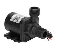 Fabater Mini Pompe de Circulation sans Balais CC 1320 L/H 24 V Moteur CC sans Balais Pompe à Eau IP68 Outils Hydrauliques, Arbre en Acier Inoxydable à Tête de 15 M, Faible Bruit 40 DB pour de