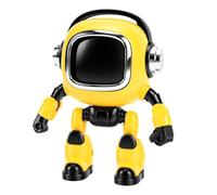 Fabater Mini Robot de Poche pour Enfants de 3 Ans et Plus, Robot Jouet Interactif avec Dialogue Vocal, Chant, Danse, Conte D'histoire, Mignon Mini de Bureau AI, Portable