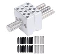 Fabater Mini Vice à Portée de Main en Métal, Réglable jusqu'à 1,18 Pouce de Large, Haute Précision Drill Press Grip, Robuste Modèle pour le Modèle D'échelle, Artisanat, Bijoux