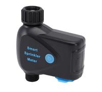 Fabater Minuterie D'arrosage Intelligente WiFi, Minuterie D'arrosage pour Tuyau, Capteur de Mesure d'eau intégré, Prise en Charge de la Télécommande, Matériau ABS -Vent