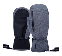 Fabater Mitaines de Snowboard, de Ski Imperméables à 360 Degrés en Peluche pour écran Tactile, de Neige avec Sac étanche à Fermeture éclair pour Les Activités d'hiver de Snowboard, de Motoneige