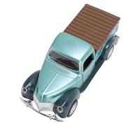 Fabater Modèle de Camionnette en Alliage Vintage, Figurine Décorative Rétro Classique pour Collectionneurs Domestiques, Vieux Camion à L'échelle 1:32, à Collectionner pour Adultes (Green)