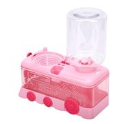 Fabater Nettoyeur de Pinceaux - Station de Lavage pour Pinceaux, Distributeur D'eau à Circulation, Rinçoir Acrylique pour Aquarelle pour Artiste Adulte Débutant (Pink)