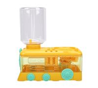 Fabater Nettoyeur de Pinceaux - Station de Lavage pour Pinceaux, Distributeur D'eau à Circulation, Rinçoir Acrylique pour Aquarelle pour Artiste Adulte Débutant (Yellow)