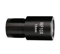 Fabater Oculaire Grand Angle de Microscope WF10X 18 Mm avec échelle, Lentille d'Oculaire de Microscope Biologique de 23,2 Mm, Lentilles Optiques Anti-Fatigue pour Un Champ de Clair