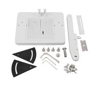 Fabater onglet, Station de à Angle Réglable de 0 à 45 Degrés avec Rapporteur et Bouton en Métal, pour la Construction en Plastique et en Bois