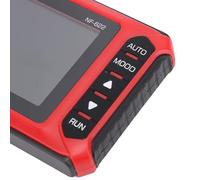 Fabater Oscilloscope Numérique Portatif, Taux D'échantillonnage élevé de 2.8 Pouces et Bande Passante de 200K pour la Réparation et L'enseignement Automobiles (rouge)