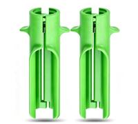 Fabater Outil D'épine de Rose, 2 Pièces Arrache-épines pour Feuilles de Rosier, tige de Nettoyage de Fleurs, pour Arrangements Floraux, Fleuristes, Jardiniers (GREEN)