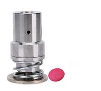 Fabater Outils de Boutons Recouverts de Tissu, Moule Rond en Forme de Pain, Outil de Presse pour Presse à Main, Ensemble de Matrices de Poinçonnage en Métal 16L-60L pour Fournitures de Fabrication