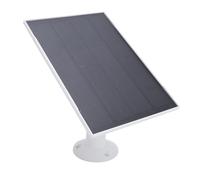 Fabater Panneau Solaire pour Caméra Mangeoire à Oiseaux, Chargeur Solaire avec Port de Type C, Support Pivotant à 360°, étanche IP66, Câble de 9,8 Pieds de Long, Alimentation 8 W (WHITE)