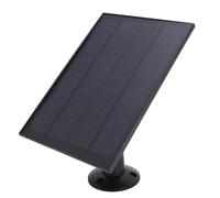 Fabater Panneau Solaire pour Caméra Mangeoire à Oiseaux, Chargeur Solaire avec Port de Type C, Support Pivotant à 360°, étanche IP66, Câble de 9,8 Pieds de Long, Alimentation 8 W (BLACK)