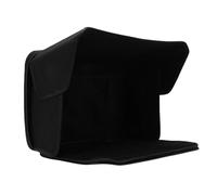 Fabater Pare- pour Ordinateur Portable, Housse de Protection Pliable Robuste pour Le Travail à L'extérieur de la Plage, écran de confidentialité, Capot Noir de 16" pour Les Utilisateurs