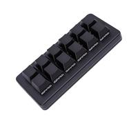 Fabater Pavé Macro à 12 Touches Programmable, Filaire (Black) | Utilisation Simultanée de Plusieurs Appareils, D'une Seule Main, Durée de Vie de 50 Millions de Frappes, Plug and Play