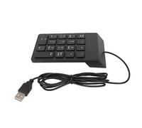 Fabater Pavé Numérique Filaire Ergonomique à 18 Touches, USB Plug and Play, Mini Clavier Numérique Silencieux pour PC Portable, Bureau, 4,2 Pieds (1PC)
