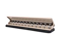 Fabater Perforatrice à Disque 12 Trous en Forme de Champignon, Système de Prise de Notes pour Papier A4 A5 B5 A7, Conception Ergonomique Permettant d'économiser du Travail, Métal Robuste et