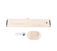 Fabater Petit Groupe de Tracts à Vent Puissant USB USB pour Chambre à Coucher pour la Chambre à Domicile, 1200 -MAH -Akku (Beige)