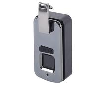 Fabater Petite Sorrure à Empreintes Digitals Clé, Serrure À Empreintes DIGITALES n Alliage D 'RECHARGAGE Aluminum, ÉCONOMIE D ' ÉNERGIE 3,7 V Les en Plein AIR AIR (Argent Noir)